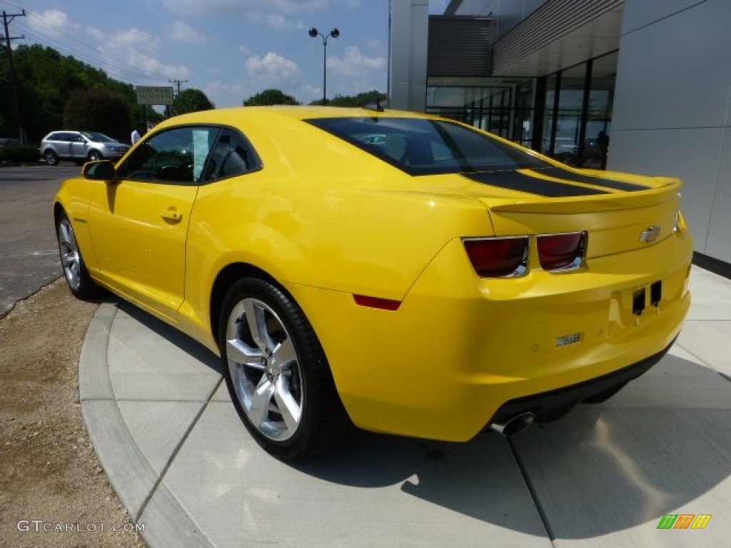 2010 Camaro SS/RS Coupe - Rally Yellow / Black photo #3