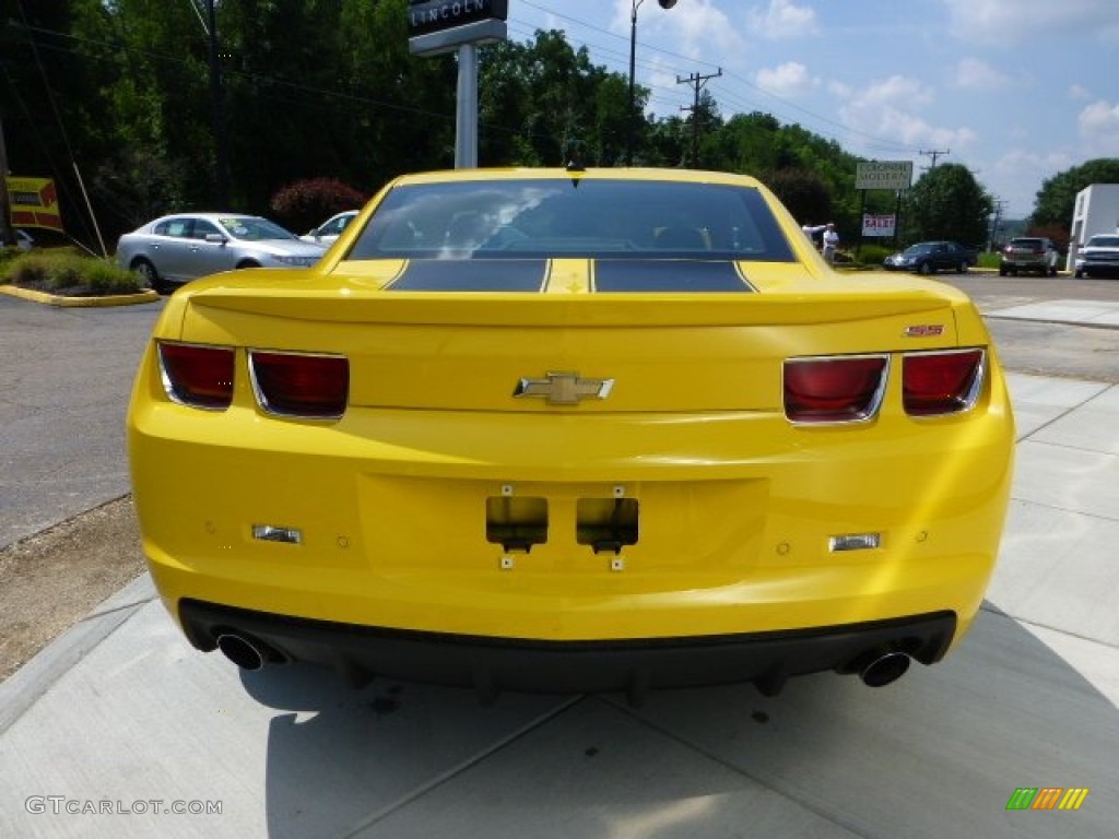 2010 Camaro SS/RS Coupe - Rally Yellow / Black photo #4