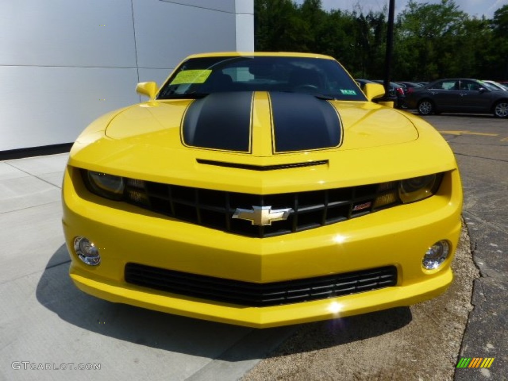 2010 Camaro SS/RS Coupe - Rally Yellow / Black photo #8