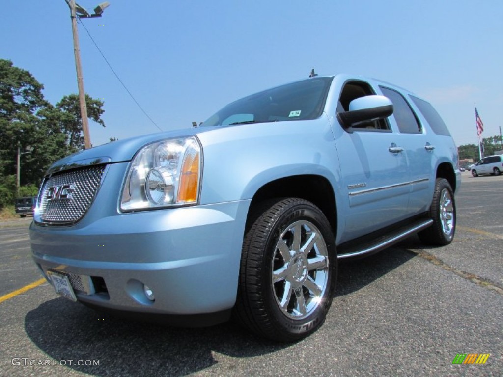Ice Blue Metallic 2011 GMC Yukon Denali AWD Exterior Photo #68156685