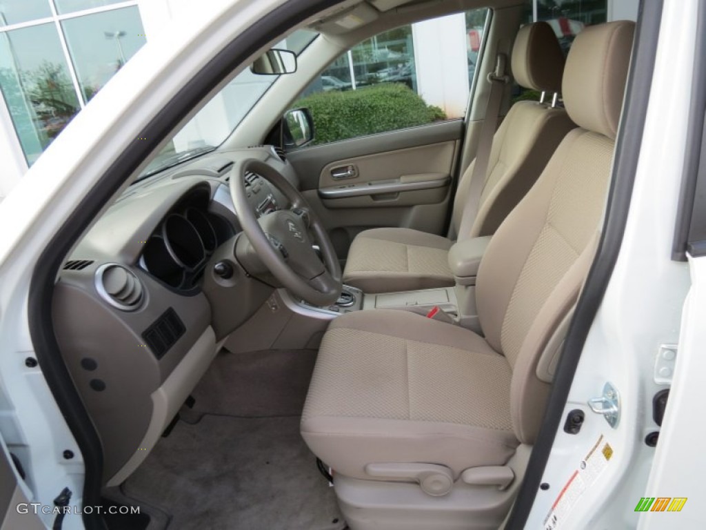 Beige Interior 2011 Suzuki Grand Vitara Premium Photo #68156751