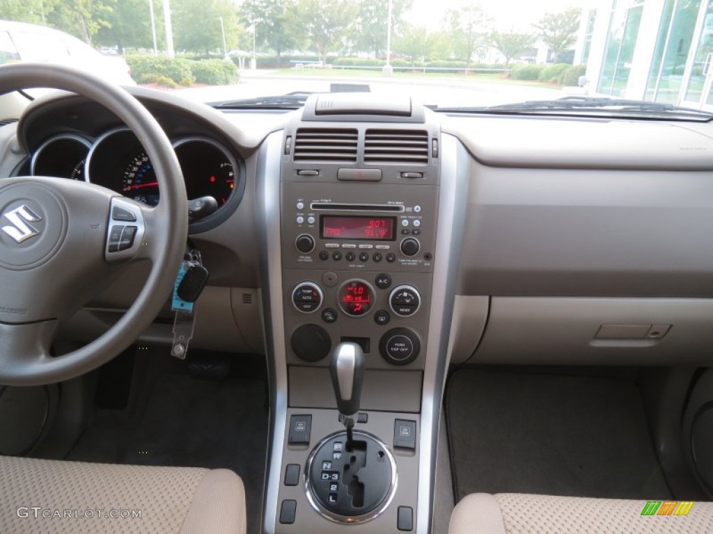 2011 Suzuki Grand Vitara Premium Beige Dashboard Photo #68156874
