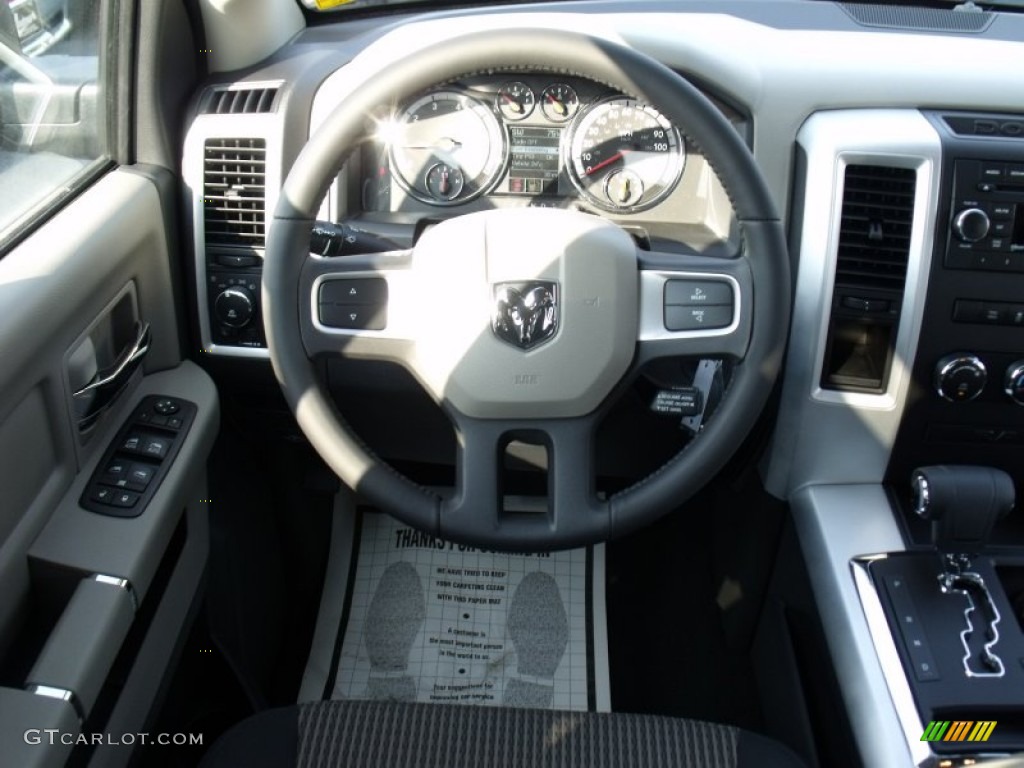 2011 Ram 1500 Big Horn Quad Cab - Rugged Brown Pearl / Dark Slate Gray/Medium Graystone photo #11