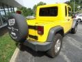 2008 Detonator Yellow Jeep Wrangler Unlimited Rubicon JK-8 Independence 4x4  photo #6