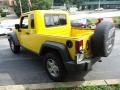 2008 Detonator Yellow Jeep Wrangler Unlimited Rubicon JK-8 Independence 4x4  photo #8