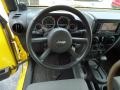 Dark Slate Gray/Med Slate Gray Steering Wheel Photo for 2008 Jeep Wrangler Unlimited #68157333