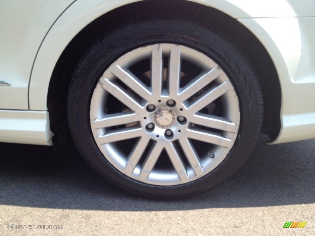 2009 C 300 4Matic Sport - Arctic White / Grey/Black photo #5