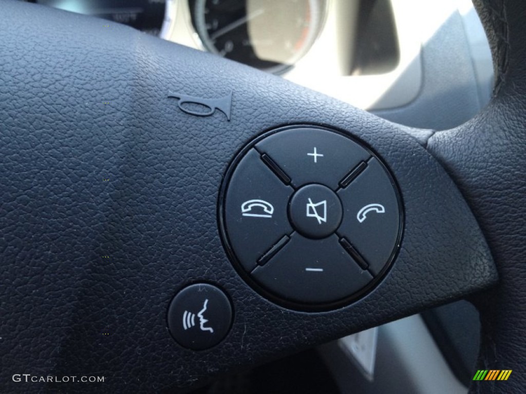 2009 C 300 4Matic Sport - Arctic White / Grey/Black photo #17