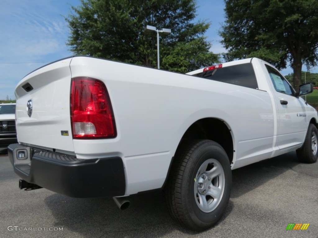 2012 Ram 1500 ST Regular Cab - Bright White / Dark Slate Gray/Medium Graystone photo #3