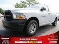 2012 Bright White Dodge Ram 1500 ST Regular Cab  photo #1