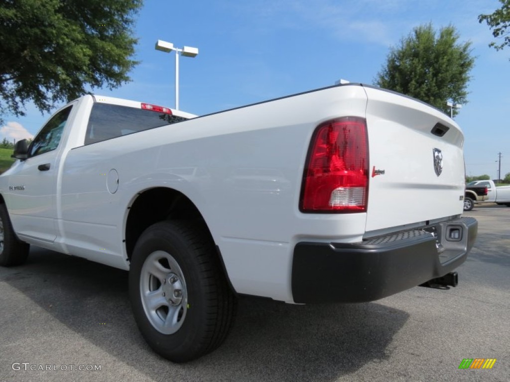 2012 Ram 1500 ST Regular Cab - Bright White / Dark Slate Gray/Medium Graystone photo #2