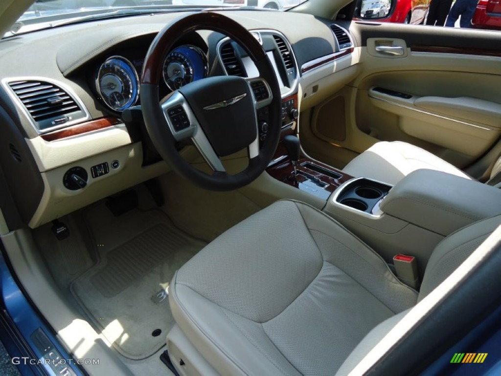 Dark Frost Beige/Light Frost Beige Interior 2011 Chrysler 300 C Hemi AWD Photo #68158182