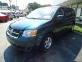 2009 Melbourne Green Pearl Dodge Grand Caravan SXT  photo #2