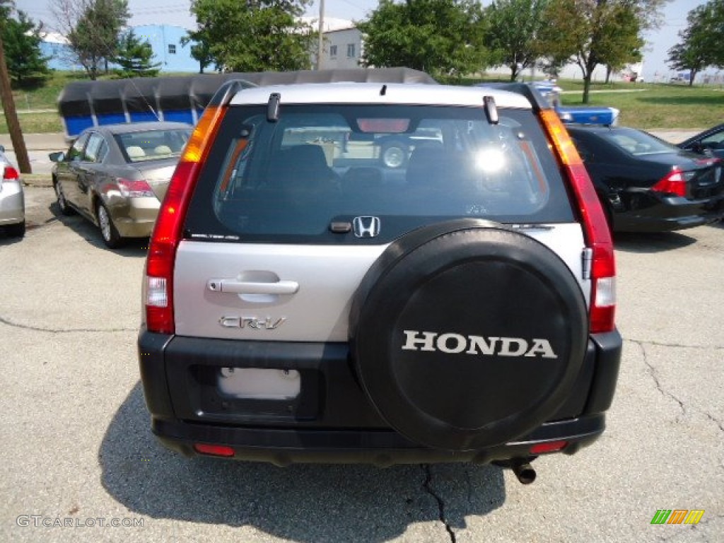 2002 CR-V LX 4WD - Satin Silver Metallic / Black photo #3