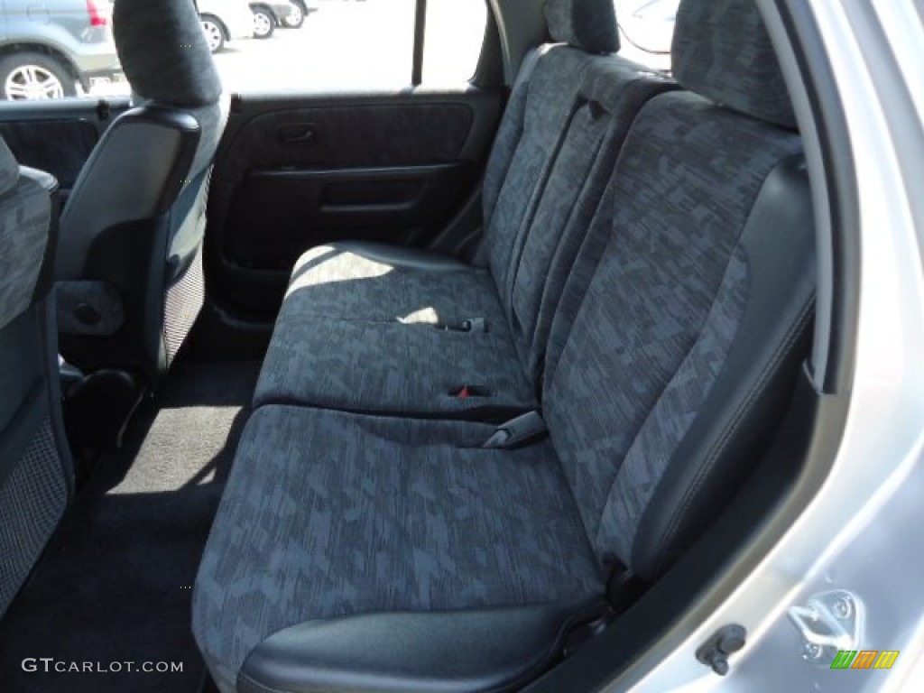 2002 CR-V LX 4WD - Satin Silver Metallic / Black photo #11