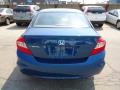 2012 Dyno Blue Pearl Honda Civic LX Sedan  photo #3