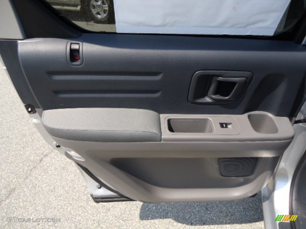2012 Honda Ridgeline RTS Gray Door Panel Photo #68160123