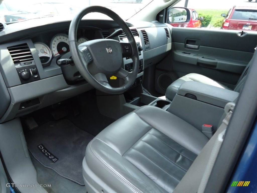 Medium Slate Gray Interior 2004 Dodge Durango Limited Photo #68160429