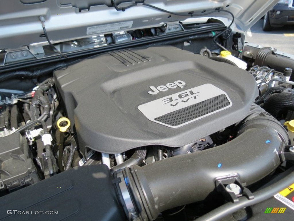 2012 Jeep Wrangler Unlimited Sport S 4x4 Engine Photos