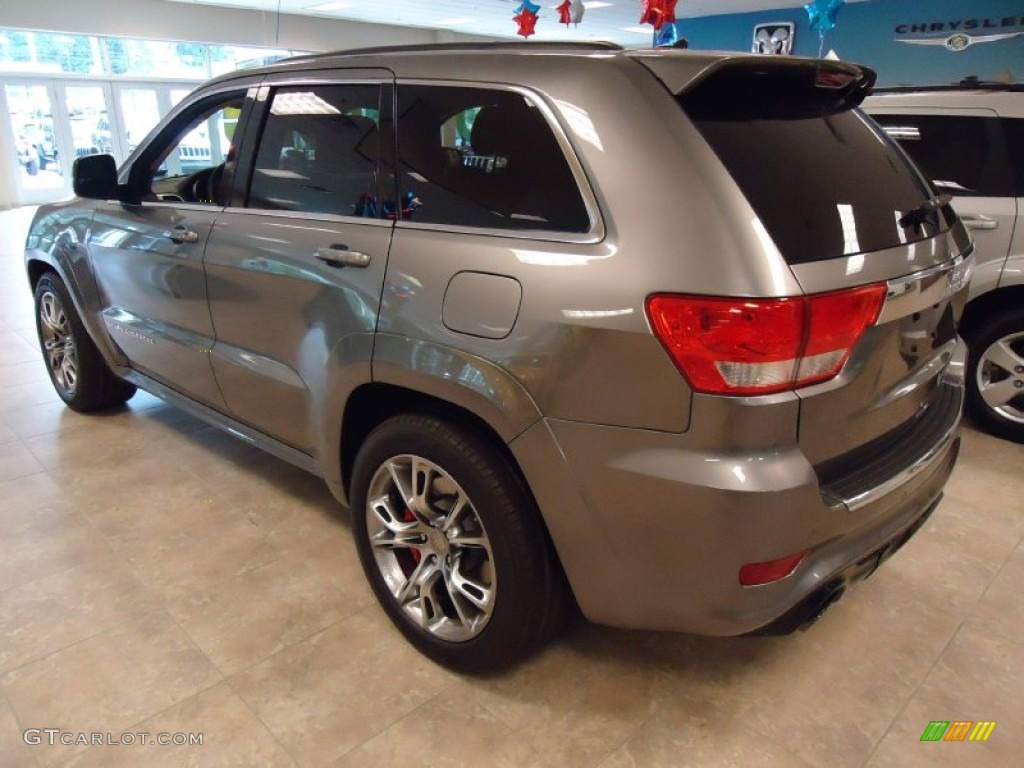 Mineral Gray Metallic 2012 Jeep Grand Cherokee SRT8 4x4 Exterior Photo #68161929