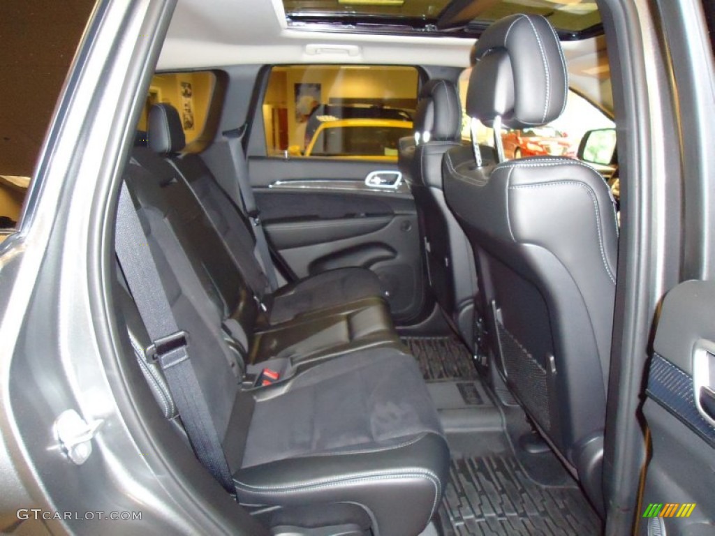 SRT Black Interior 2012 Jeep Grand Cherokee SRT8 4x4 Photo #68161986