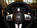 2012 Jeep Grand Cherokee SRT Black Interior Steering Wheel Photo