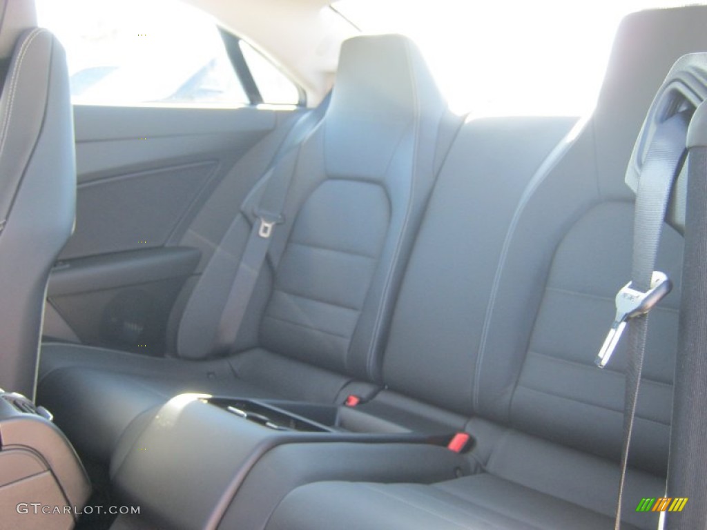 2013 Mercedes-Benz E 550 Coupe Rear Seat Photo #68162772