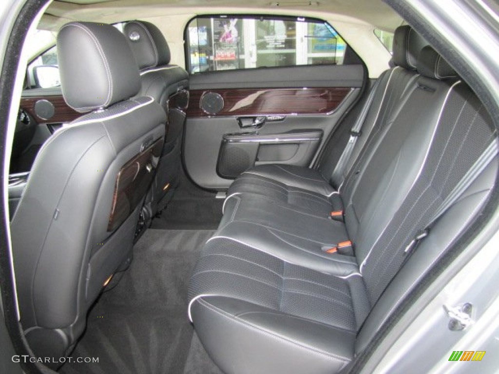 2011 Jaguar XJ XJL Rear Seat Photo #68163555
