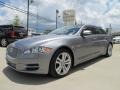Lunar Grey Metallic 2011 Jaguar XJ XJL Exterior