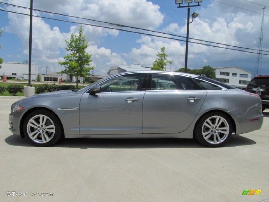 Lunar Grey Metallic 2011 Jaguar XJ XJL Exterior Photo #68163581