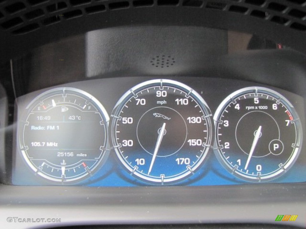 2011 Jaguar XJ XJL Gauges Photo #68163672