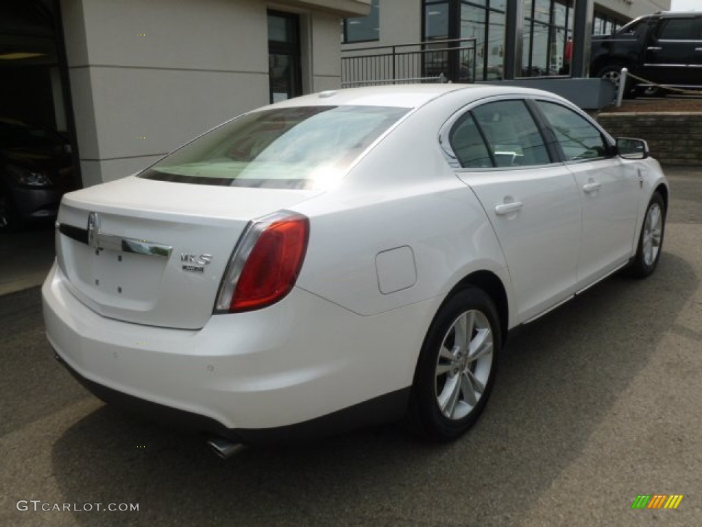 White Platinum Metallic Tri-Coat 2011 Lincoln MKS AWD Exterior Photo #68163693