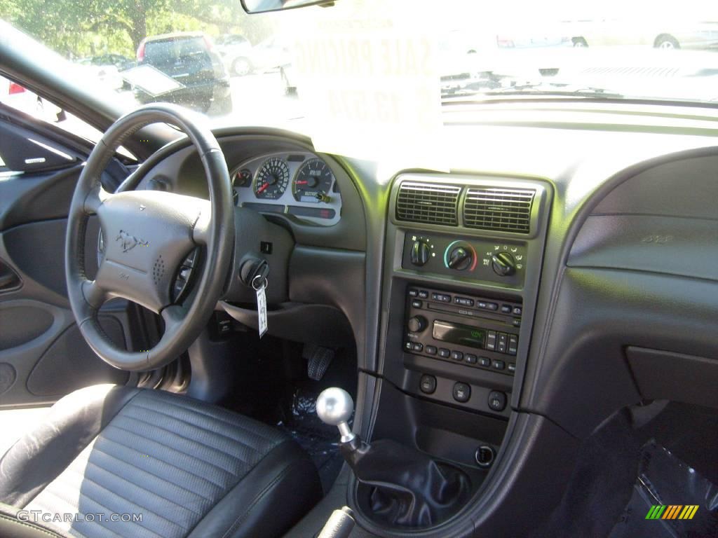 2003 Mustang Mach 1 Coupe - Dark Shadow Grey Metallic / Dark Charcoal photo #18