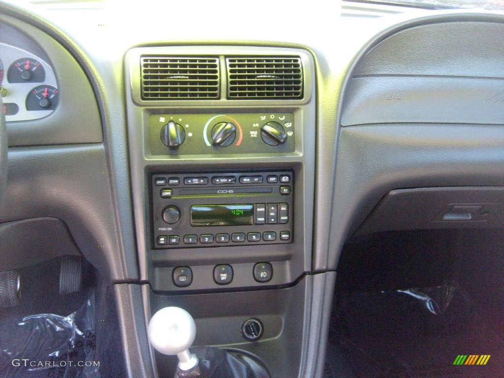 2003 Mustang Mach 1 Coupe - Dark Shadow Grey Metallic / Dark Charcoal photo #22