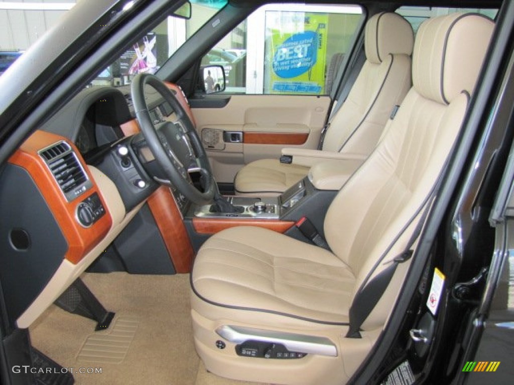 2010 Land Rover Range Rover HSE Front Seat Photo #68164101