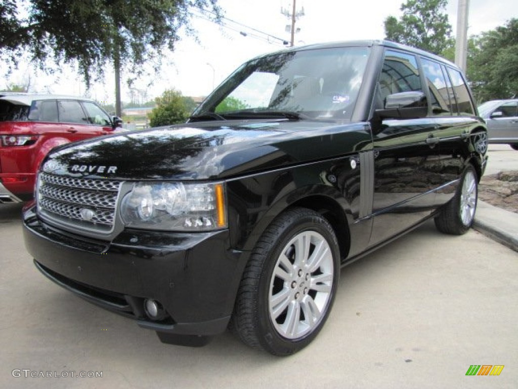 Santorini Black Pearl 2010 Land Rover Range Rover HSE Exterior Photo #68164125