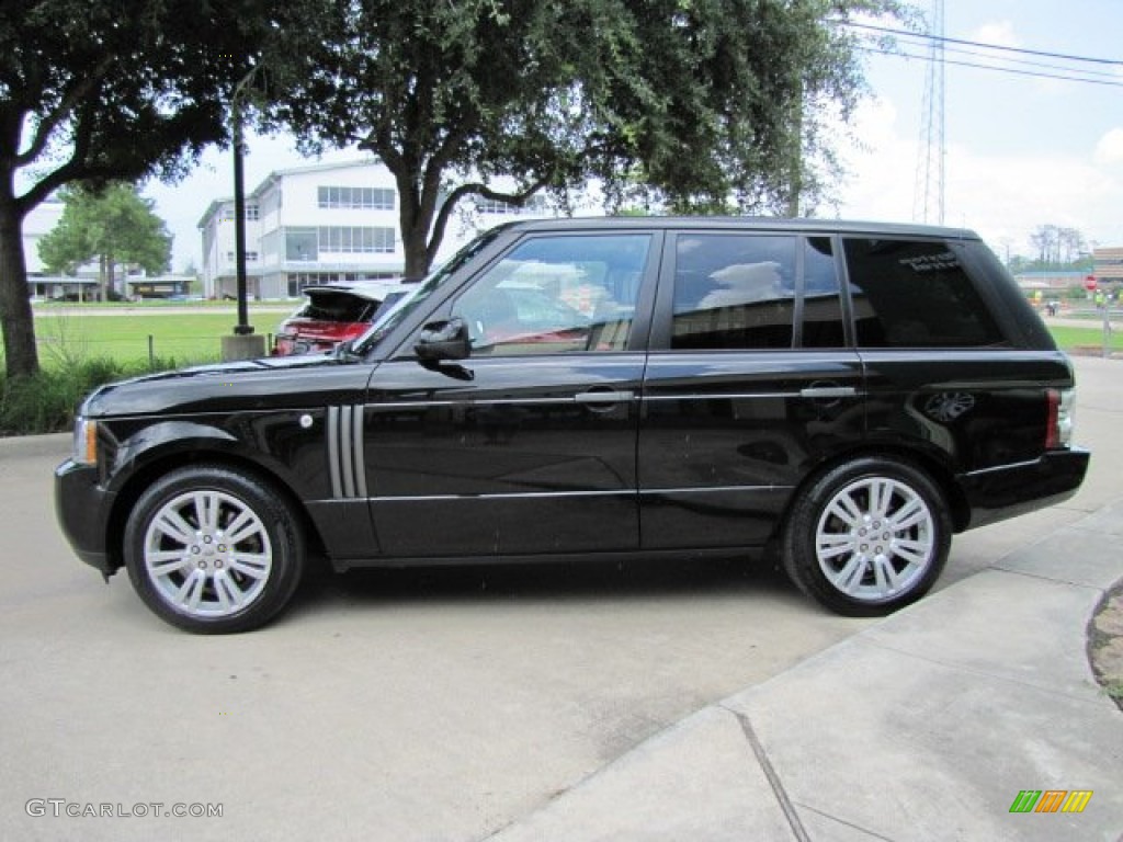 Santorini Black Pearl 2010 Land Rover Range Rover HSE Exterior Photo #68164144