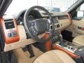 2010 Land Rover Range Rover Sand/Jet Black Interior Prime Interior Photo