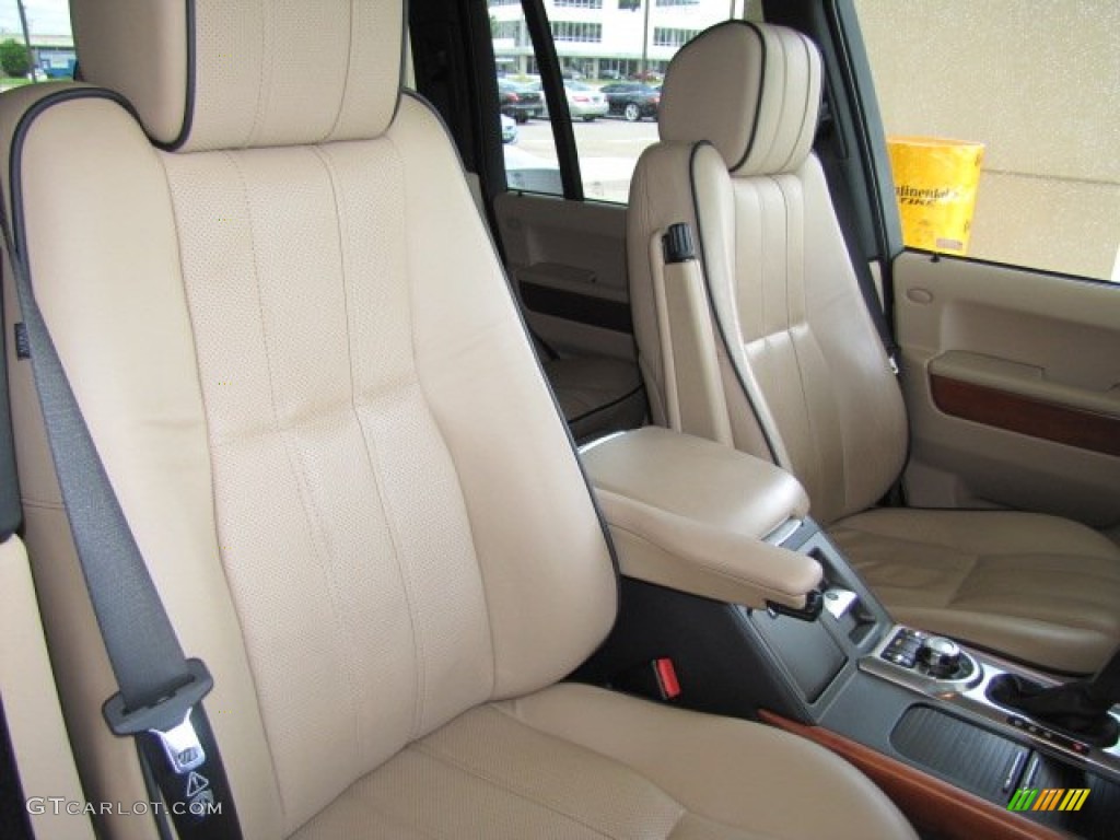 Sand/Jet Black Interior 2010 Land Rover Range Rover HSE Photo #68164350