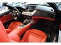 Coral Red 2010 BMW Z4 sDrive35i Roadster Dashboard
