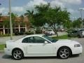 2003 Oxford White Ford Mustang Cobra Coupe  photo #2