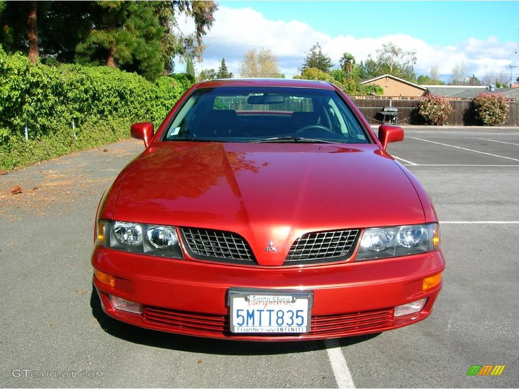 2003 Diamante VR-X Sedan - Tuscany Red Pearl / Black Callisto photo #2