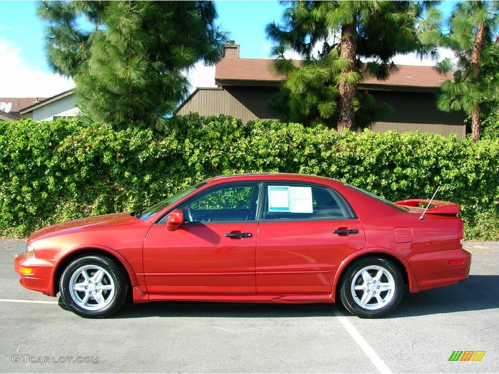 2003 Diamante VR-X Sedan - Tuscany Red Pearl / Black Callisto photo #3