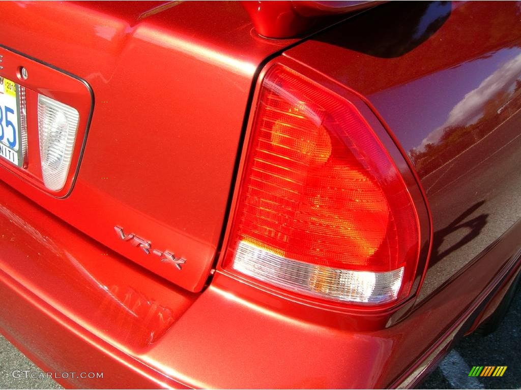 2003 Diamante VR-X Sedan - Tuscany Red Pearl / Black Callisto photo #11