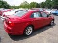 Red Candy Metallic - Fusion SEL V6 AWD Photo No. 2
