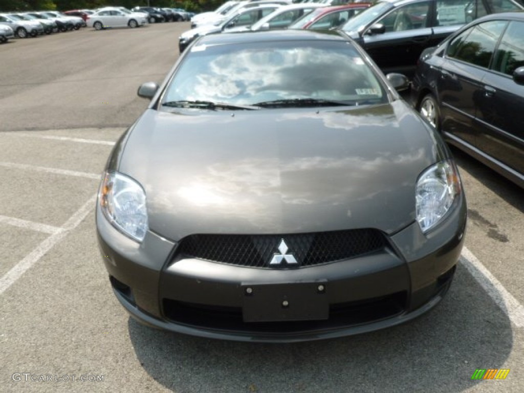 2012 Eclipse GS Coupe - Carbon Pearl / Dark Charcoal photo #2