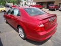 Red Candy Metallic - Fusion SEL V6 AWD Photo No. 4