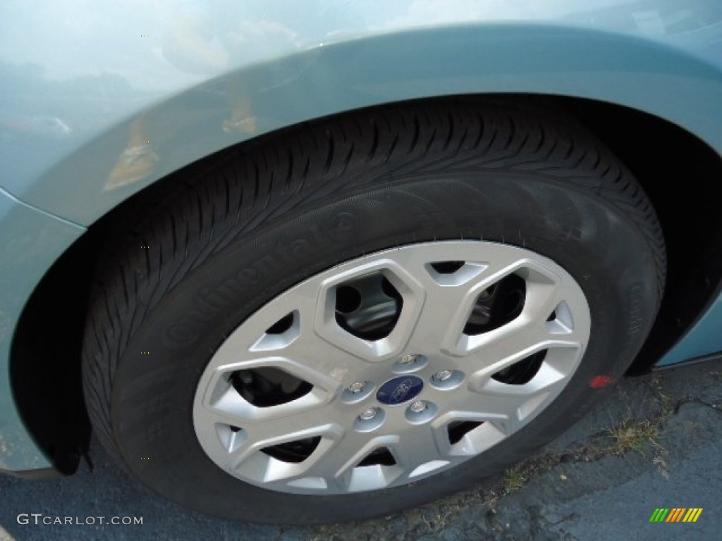 2012 Focus SE Sedan - Frosted Glass Metallic / Stone photo #7