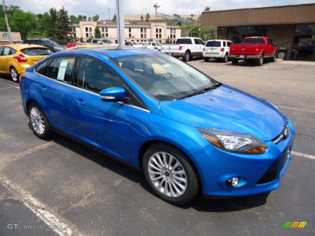 Blue Candy Metallic Ford Focus