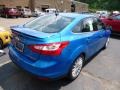 2012 Blue Candy Metallic Ford Focus Titanium Sedan  photo #2